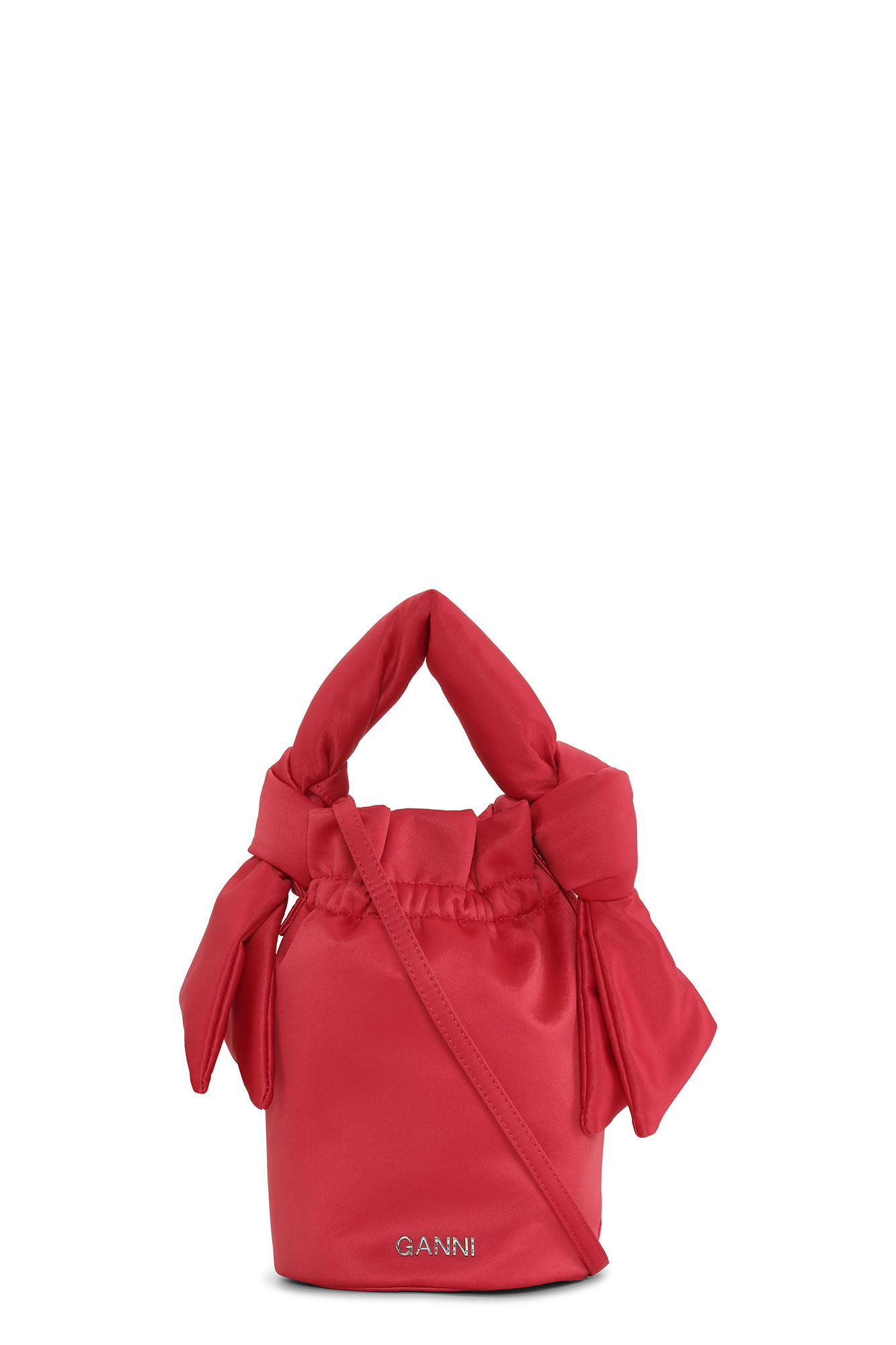 GANNI Occasion Top Handle Knot Bag | endource