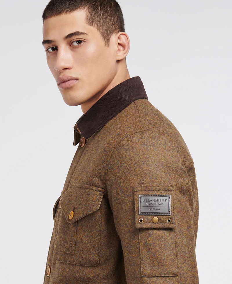 Gold Standard Barbour Wool Jacket Kids Gold Barbour Mabel Women's