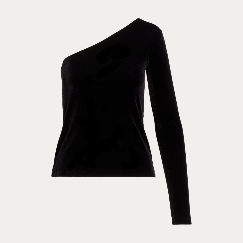 POLO RALPH LAUREN Velvet OneShoulder Top Endource