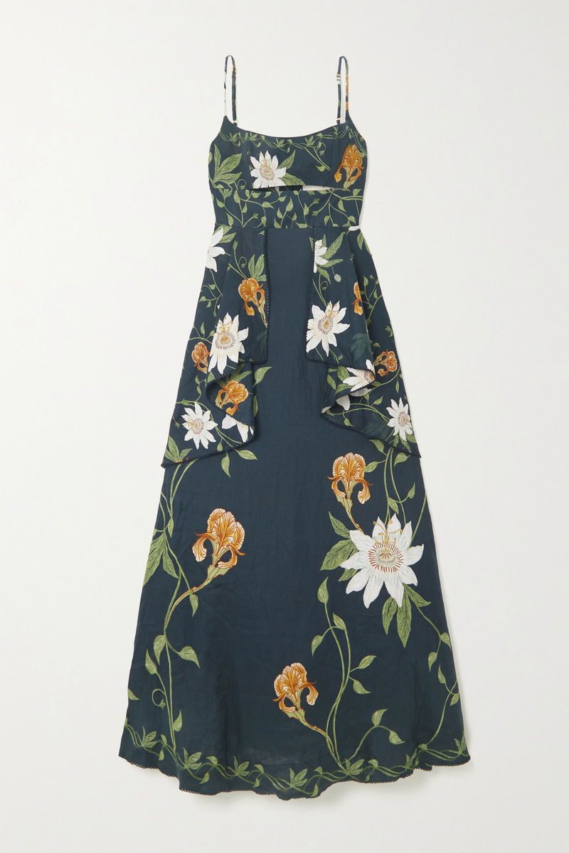 AGUA BY AGUA BENDITA Ethel Pasiflora Maxi Dress | endource