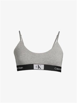 Calvin Klein Future Shift unlined bralette with contrast logo