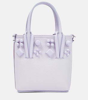 Cabata small embellished textured-leather tote