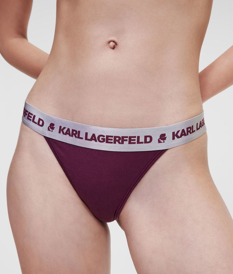 Women's LOGO BRAZILIAN BRIEFS by KARL LAGERFELD