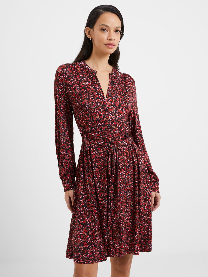 FRENCH CONNECTION Clara Meadow Jersey Shirt Dress | endource