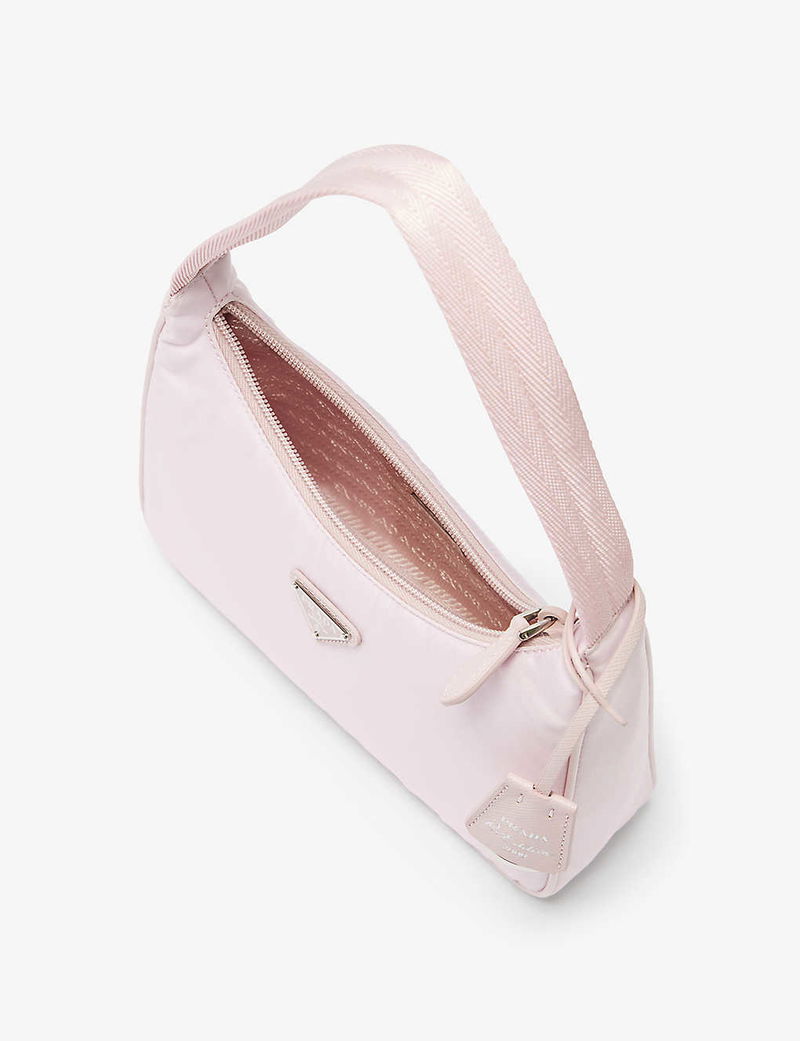 Prada Re-Edition 2000 Re-Nylon Mini Bag Alabaster Pink in Re-Nylon