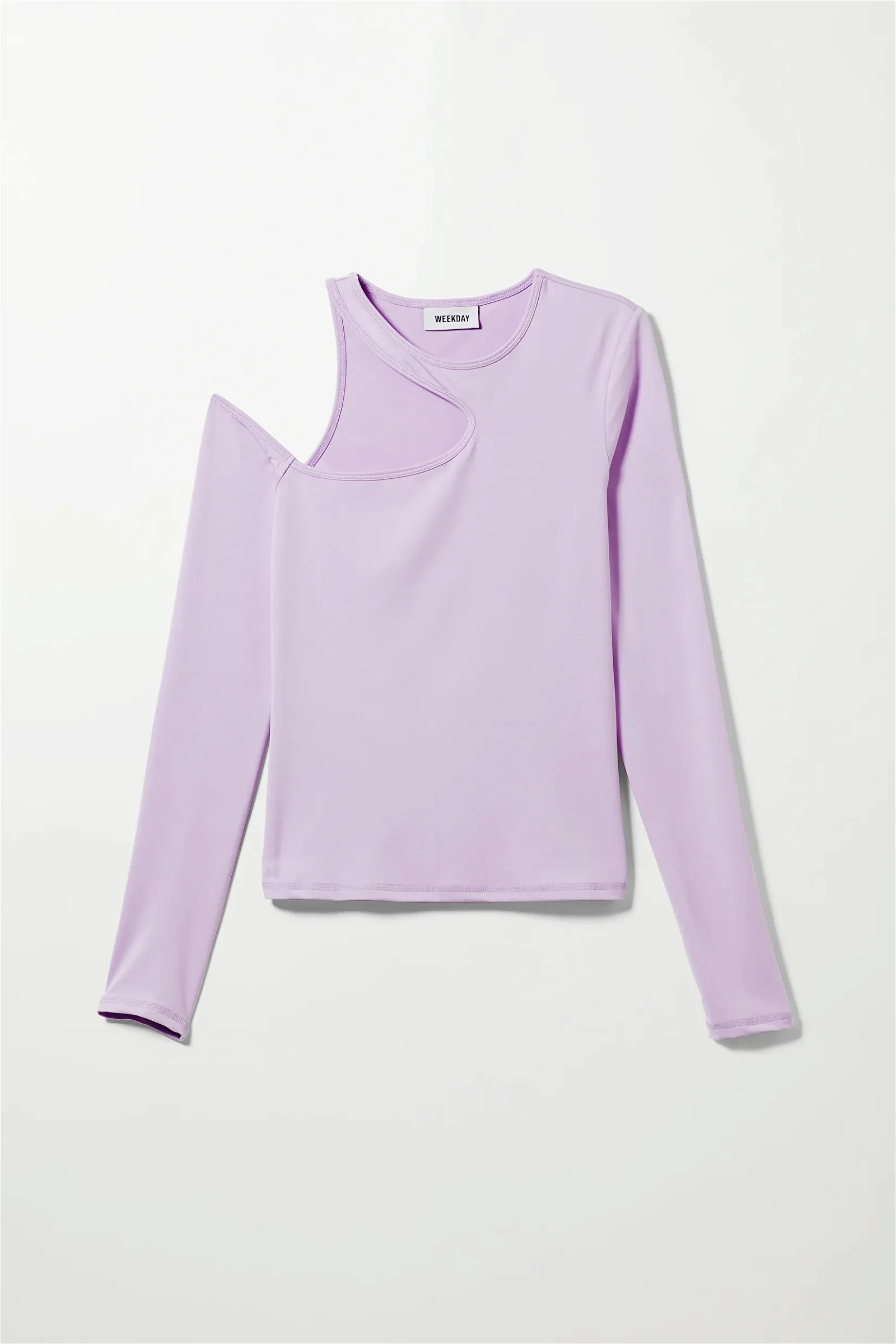 WEEKDAY Ambria Long Sleeve in Endource | Lilac