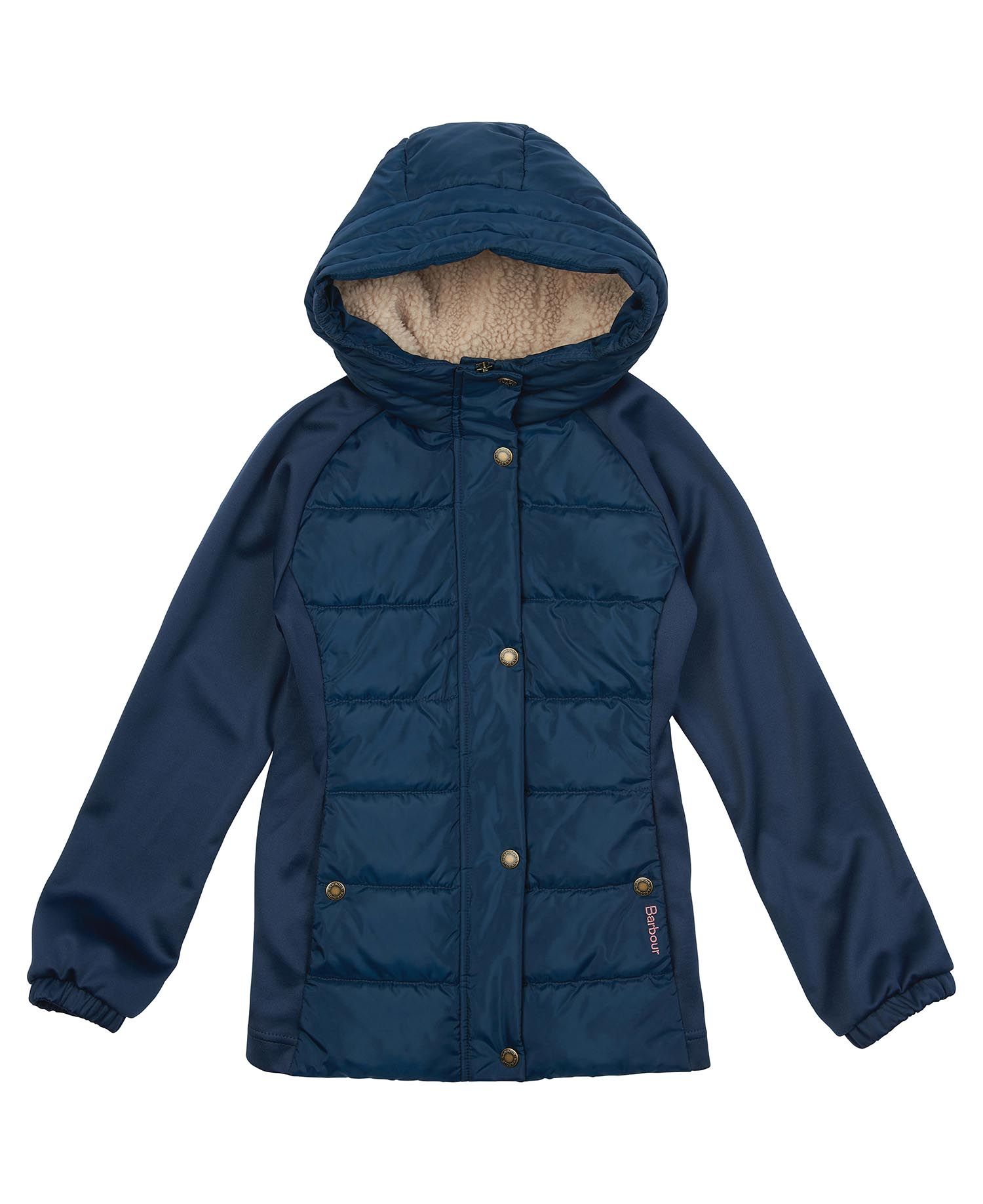 BARBOUR Kennard Quilted Sweat in Navy Endource