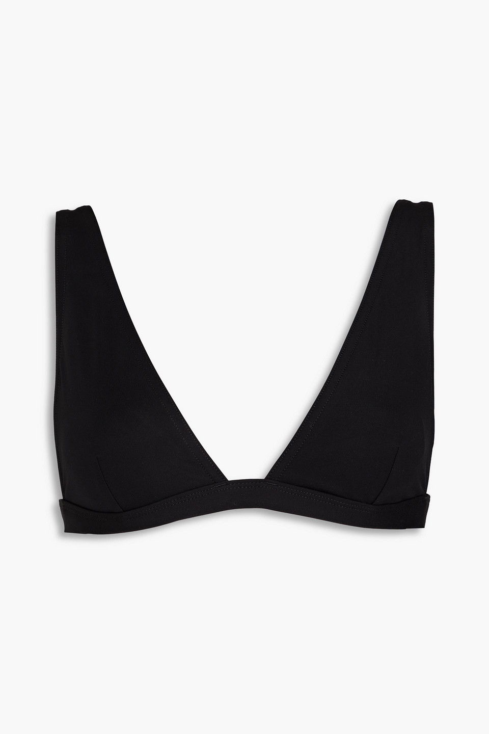 ZIMMERMANN Separates Sculpt Triangle Bikini Top in Black | Endource