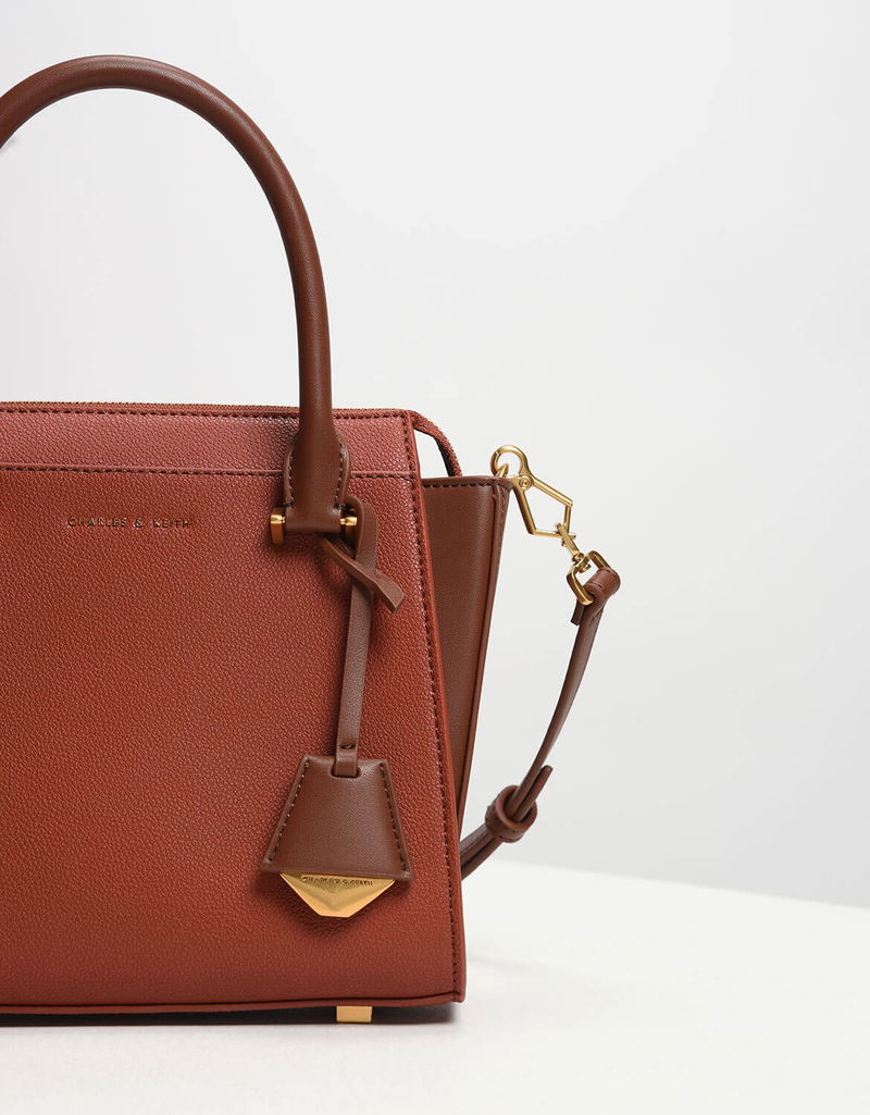 CHARLES KEITH Top Handle Trapeze Bag endource