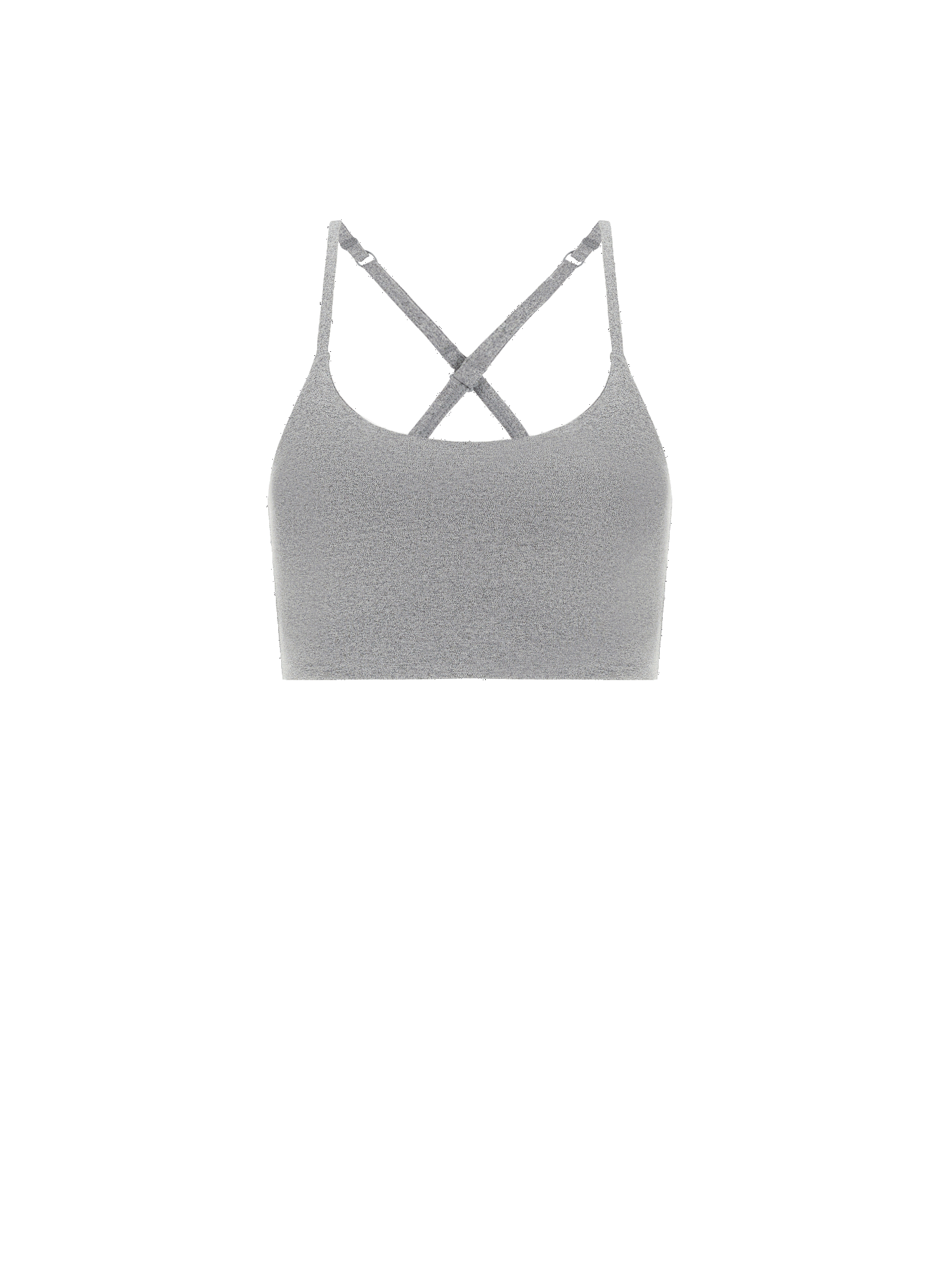 GIRLFRIEND COLLECTIVE Juliet Float Bra Top in Grey