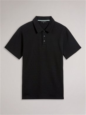 Tommy Hilfiger 1985 Slim Fit Polo Shirt, Black at John Lewis & Partners