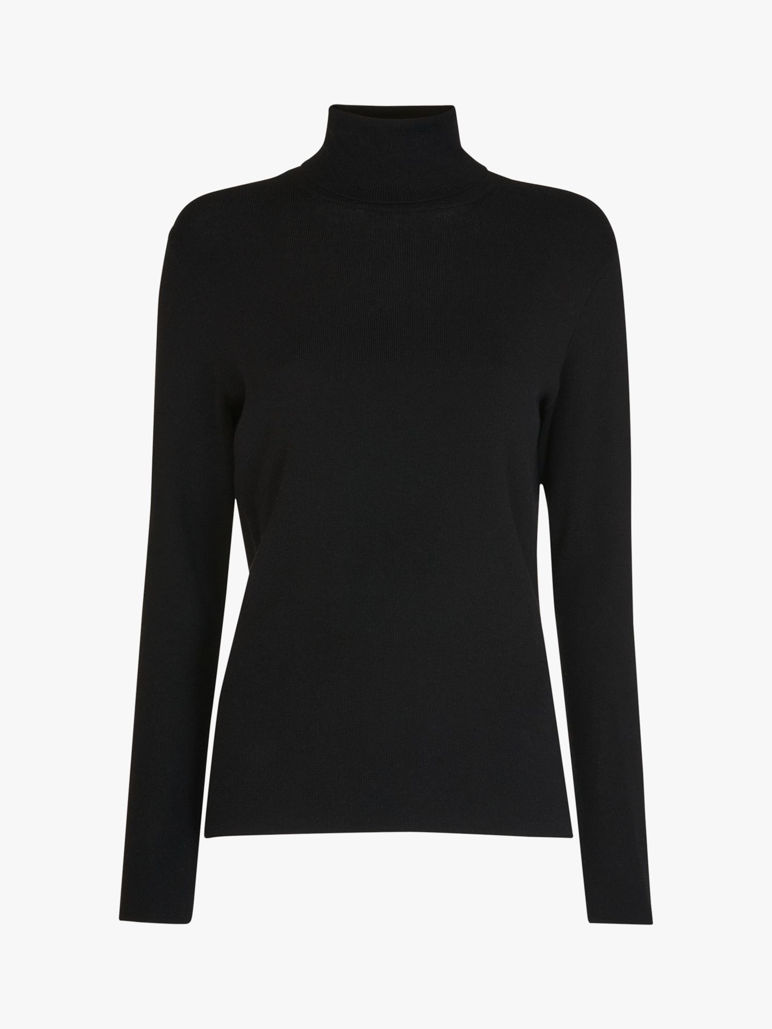 WHISTLES Maja Roll Neck Jumper in Grey Endource