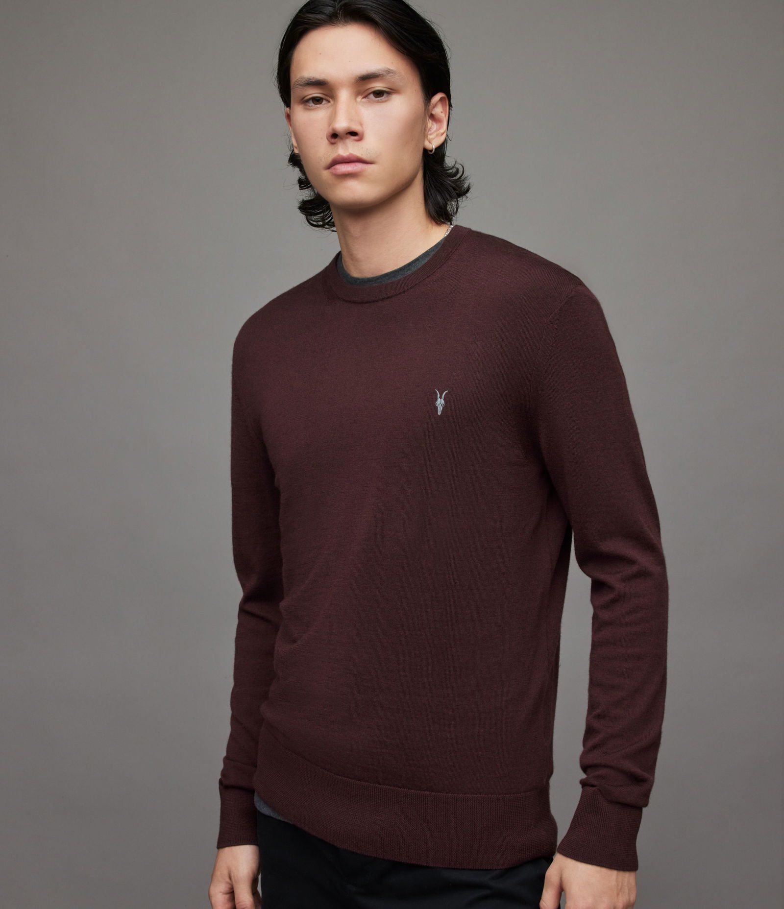 ALLSAINTS Mode Merino Crew Jumper | Endource