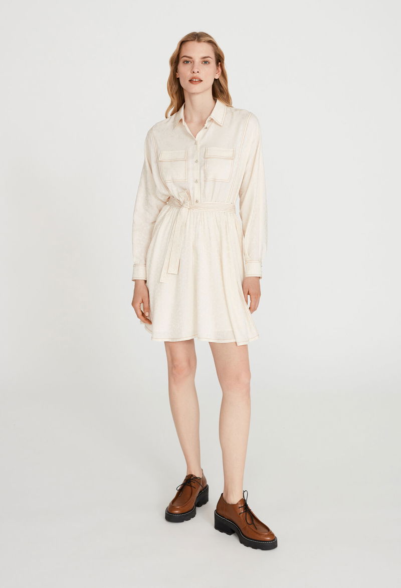CLAUDIE PIERLOT Floaty Shirt Dress | endource