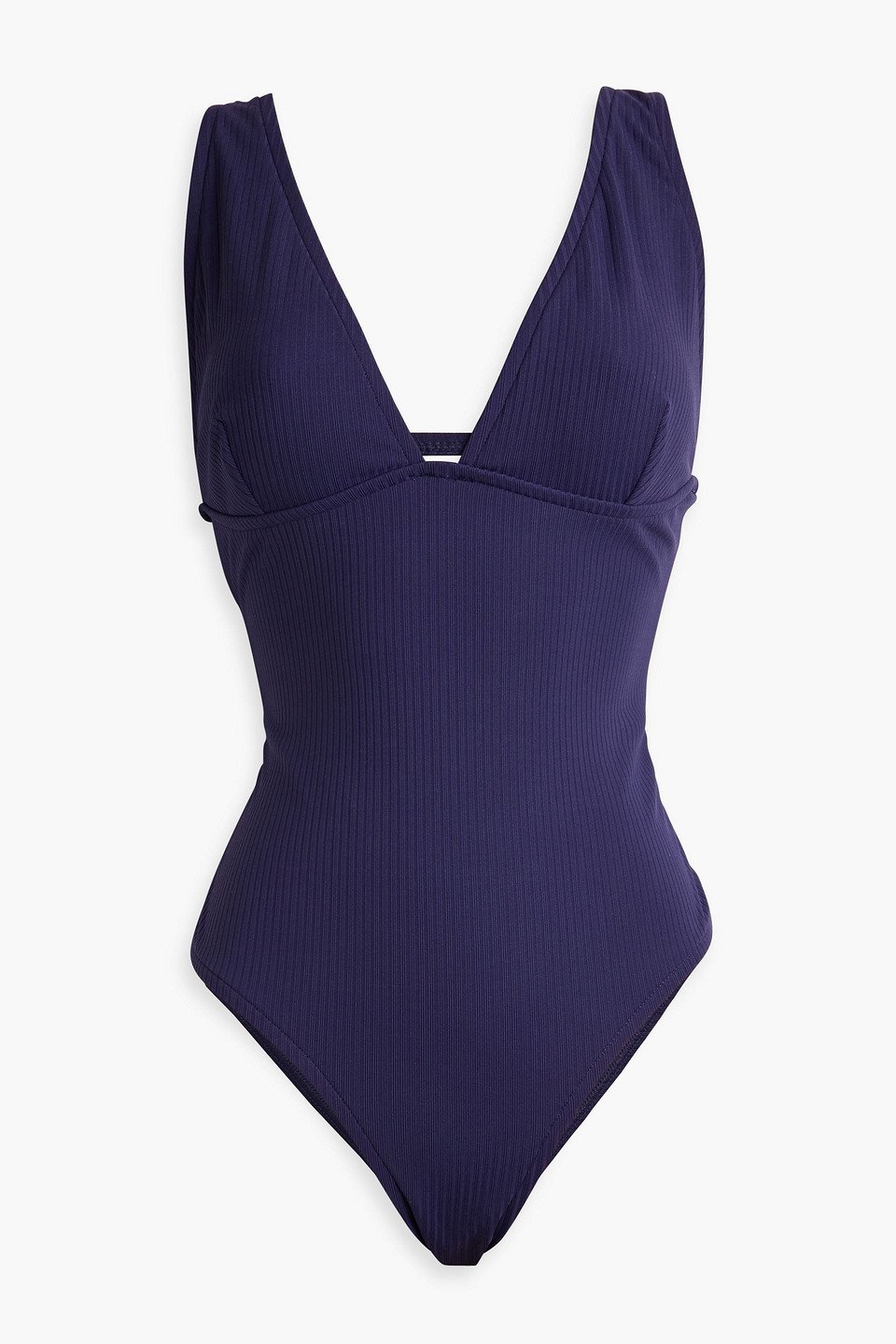ZIMMERMANN Ribbed Swimsuit in Blue | Endource