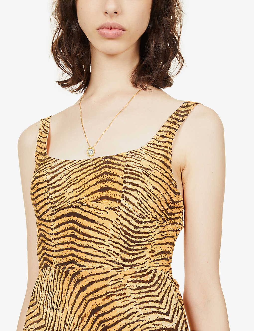 rixo tiger sequin dress Rixo London + Maria Tiger Sequin Dress