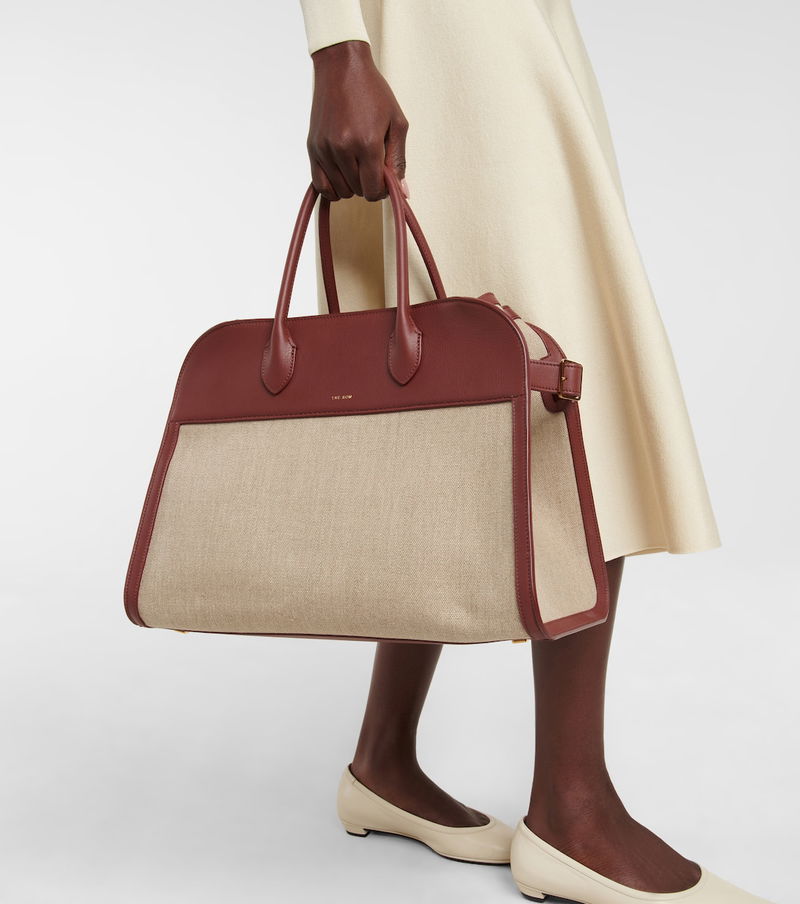 THE ROW Soft Margaux 15 Medium Canvas Tote Bag endource
