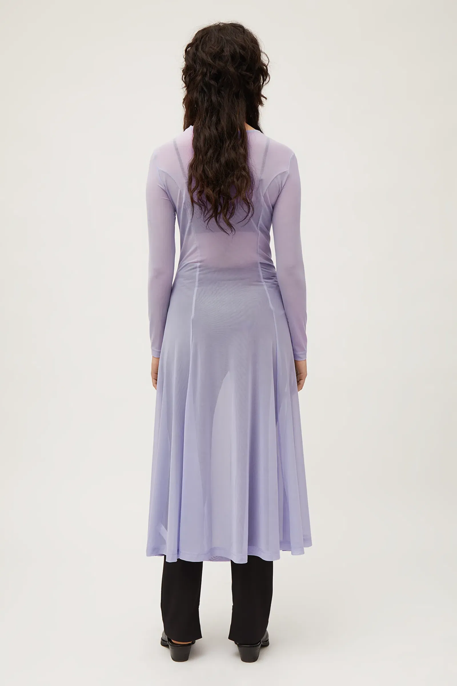WEEKDAY Kaylee Mesh Dress | endource