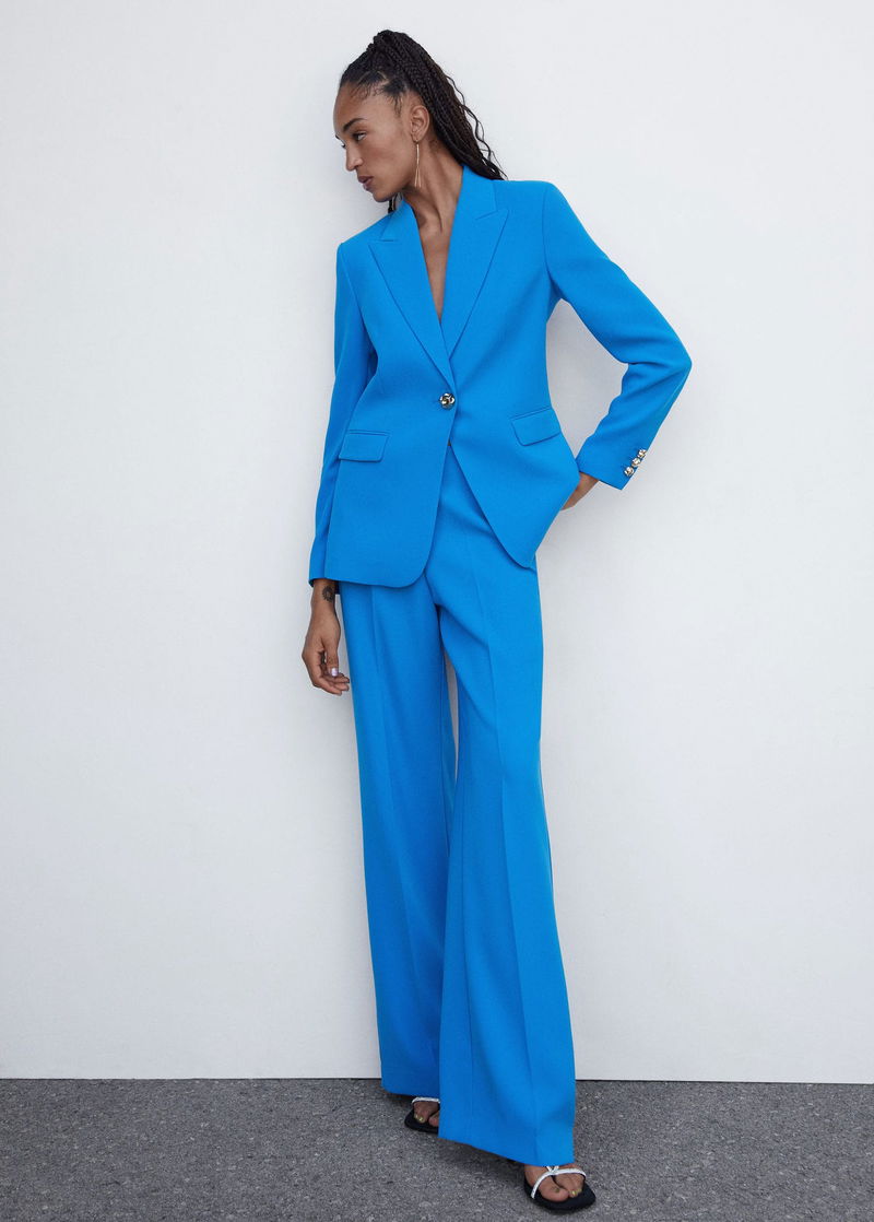 Flared Trouser Suit