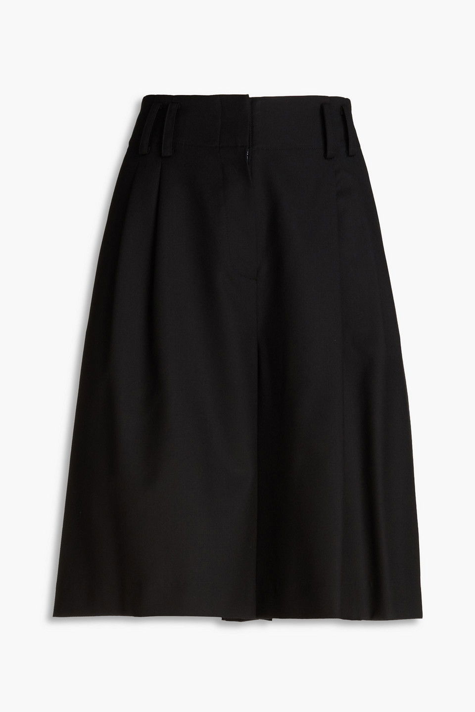 Twill Double Pleated Shorts Lilac main image 0