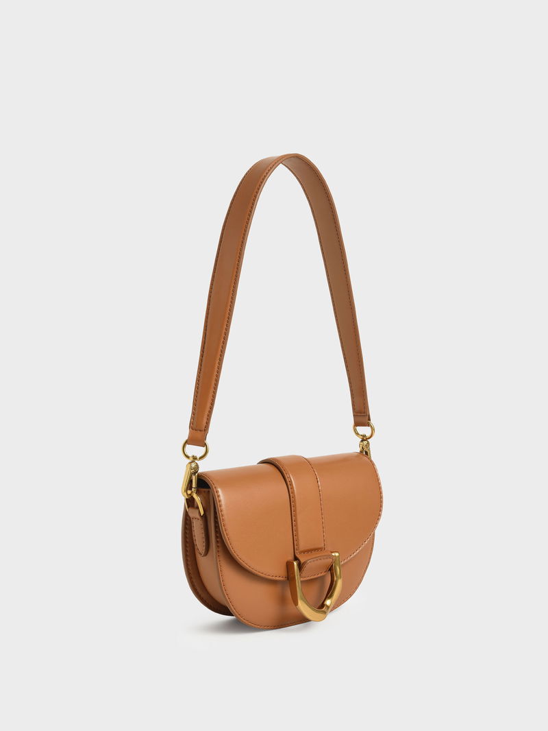 CHARLES KEITH Mini Gabine Saddle Bag endource