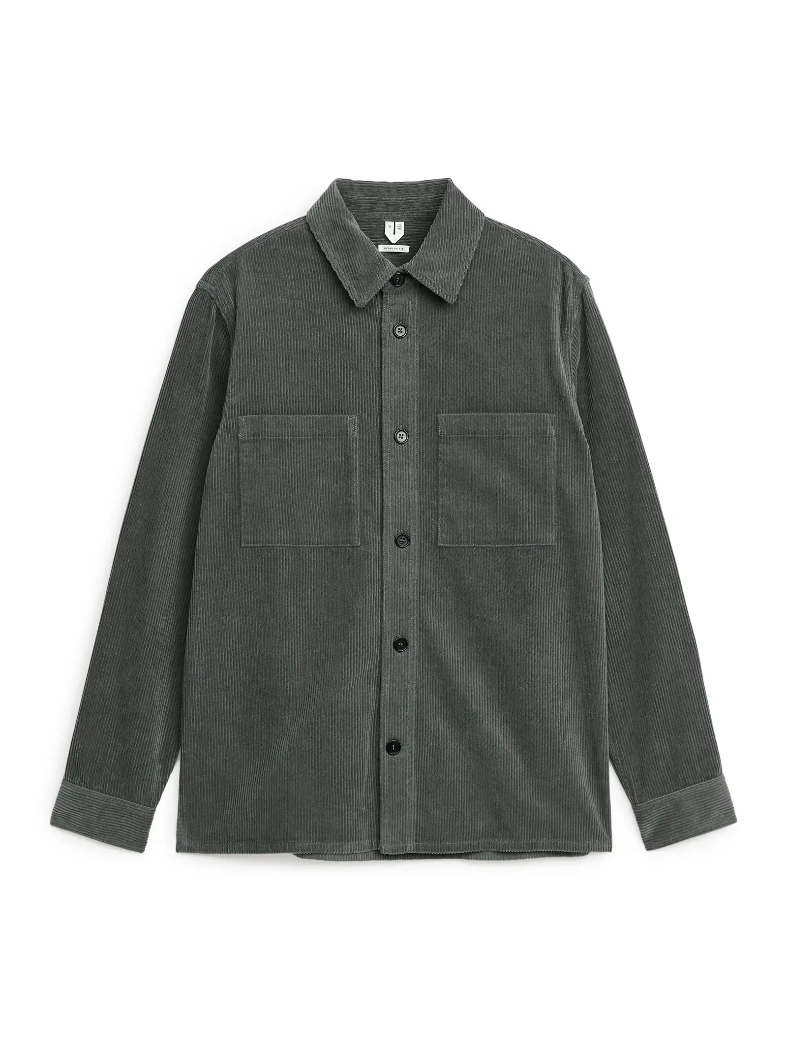 Corduroy Overshirt Grey