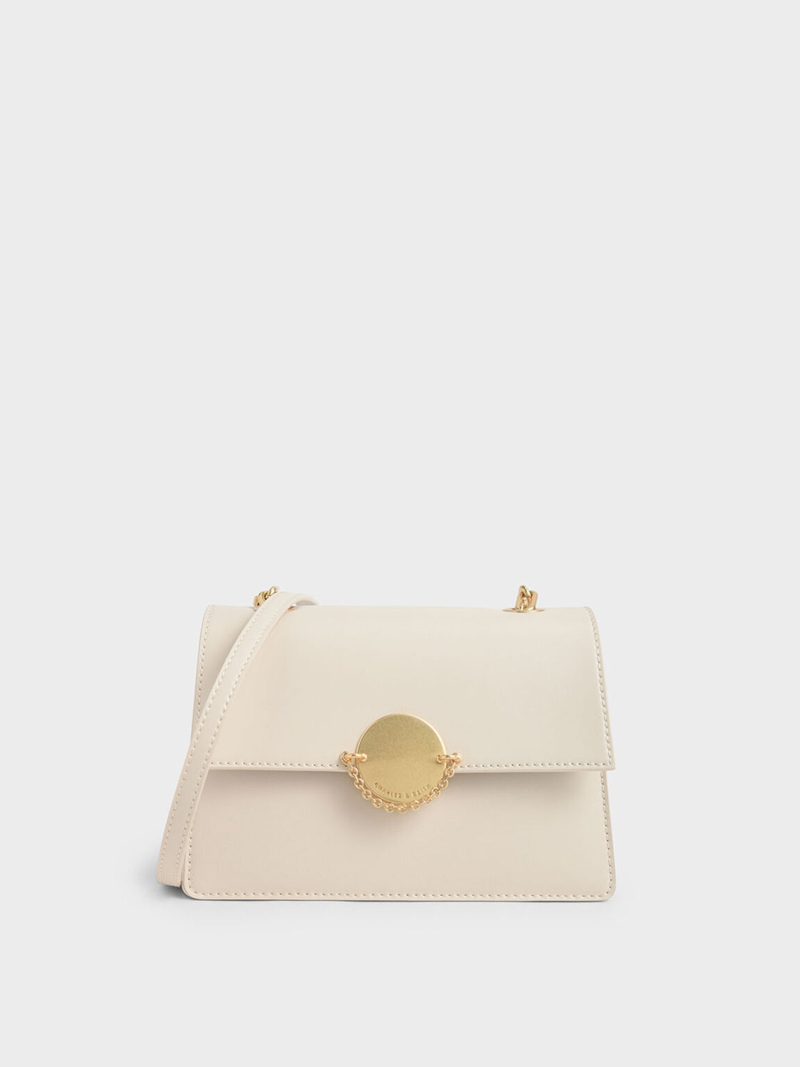 CHARLES & KEITH Chain Link Crossbody Bag Endource