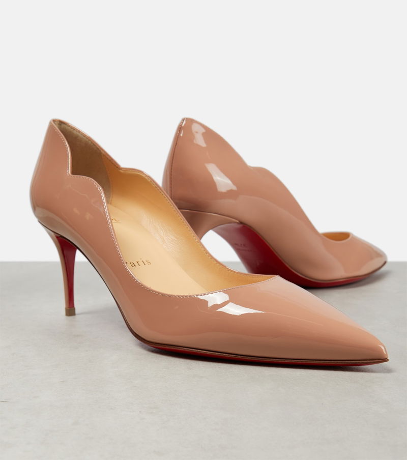 Christian Louboutin Hot Chick Alta Patent Pumps