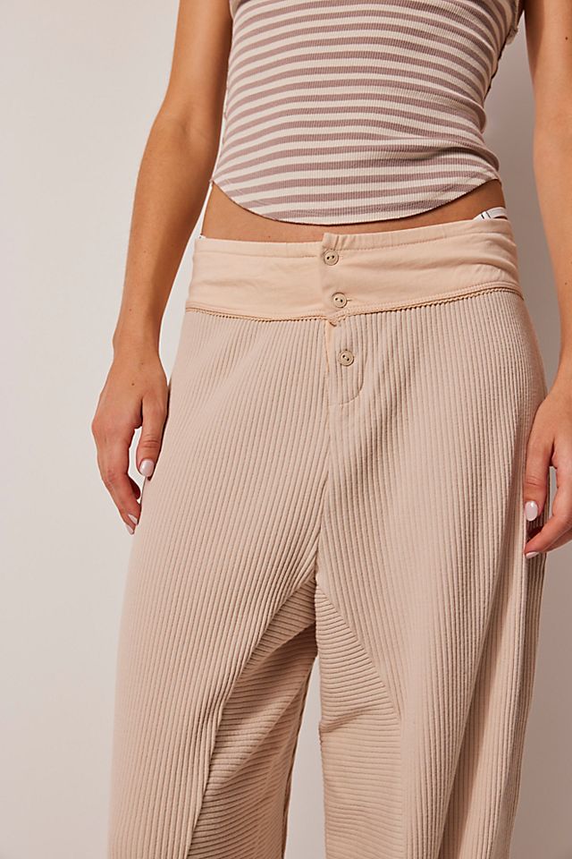 FREE PEOPLE Intimately - Most Wanted Joggers in Almond