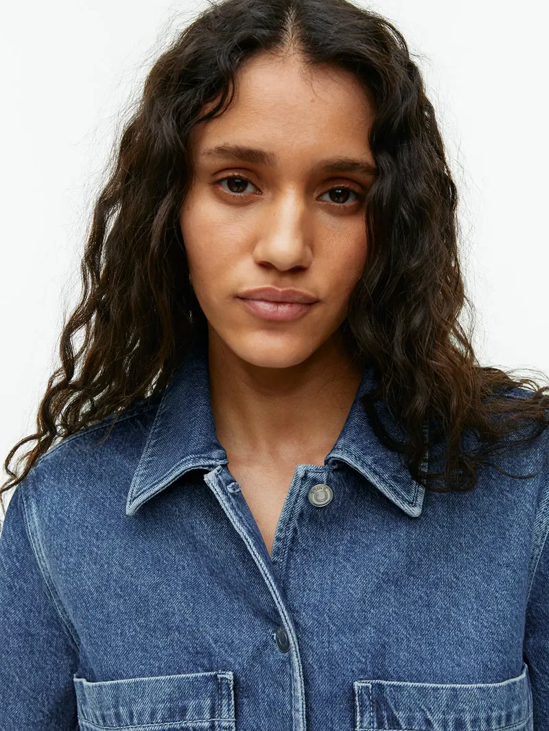 ARKET Denim Shirt in Blue | Endource