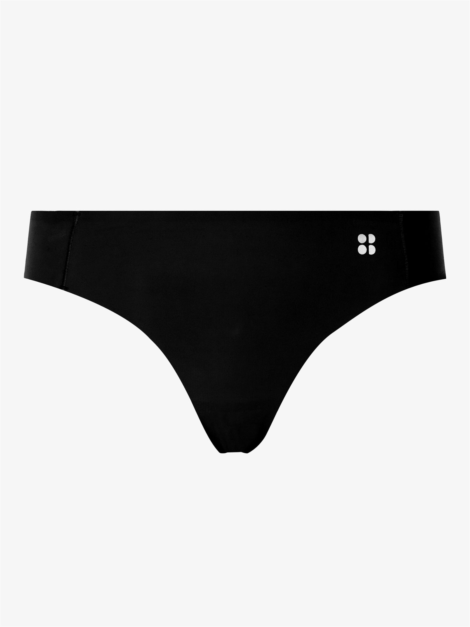 Sweaty Betty Barely There Knickers, Pack of 3, Black, XS