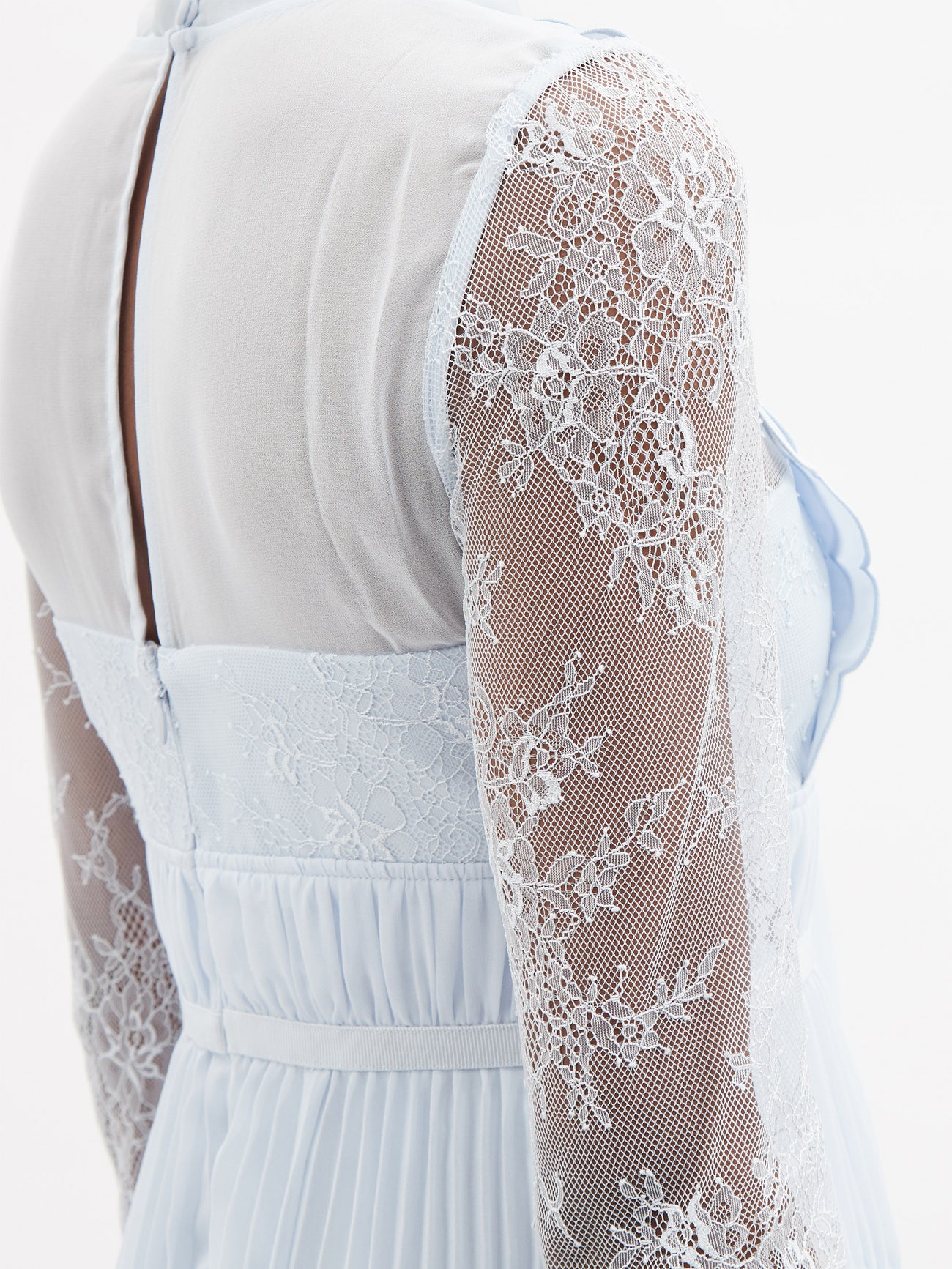 chinese dress ladies Pleated Midi Dress | Melike