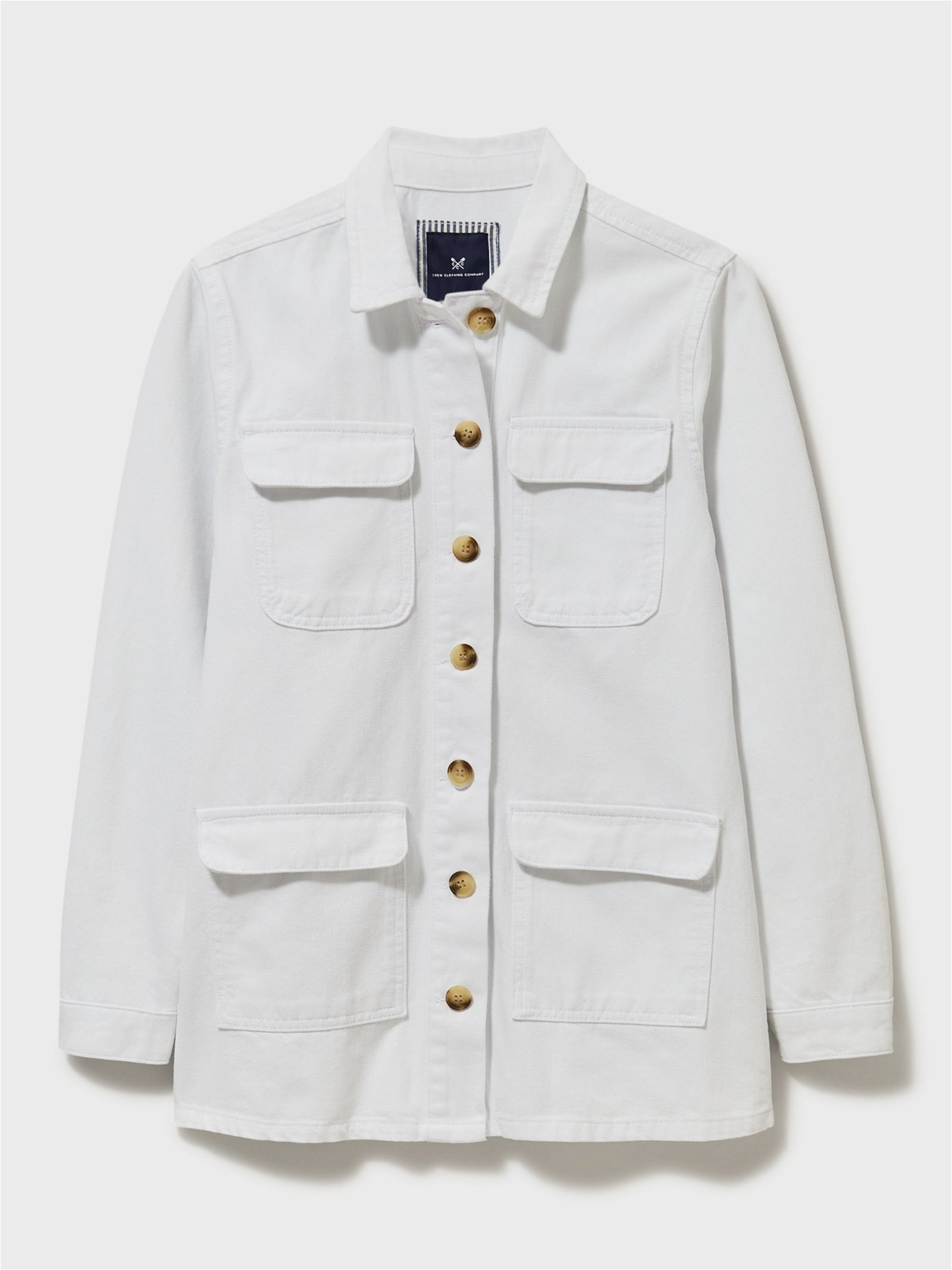 Women's Clothing - GenesinlifeShops - NHILLC1 denim jacket, White Lonsdale  Kaber Shirt Met Korte Mouwen