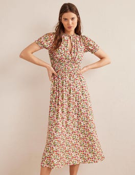rosanna jersey midi tea dress BODEN Rosanna Midi Tea Dress