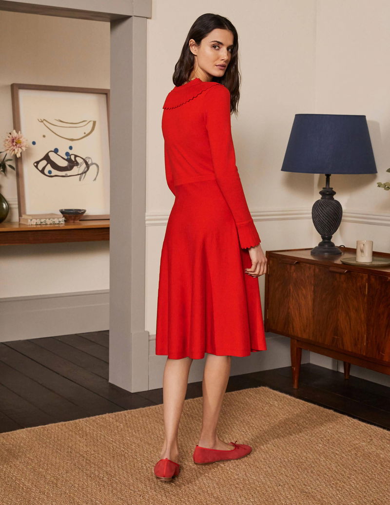 BODEN Abercorn Knitted Dress | endource