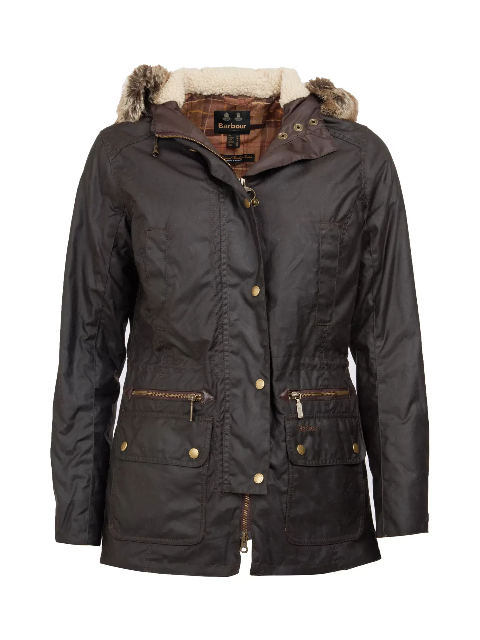 Barbour Kelsall Waxed Parka Jacket Endource