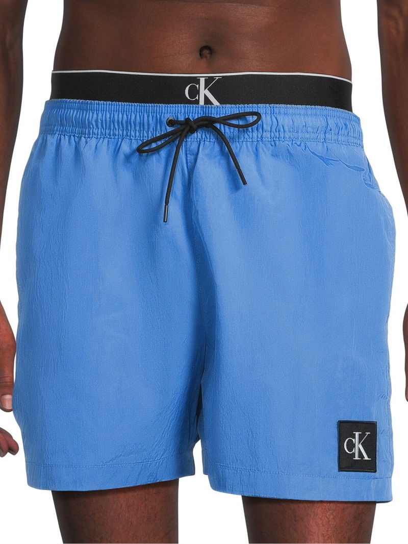 CALVIN KLEIN Medium Double Waistband Swim Shorts endource