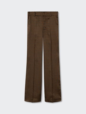 Talbots Polka Dots Brown Casual Pants Size 8 - 78% off