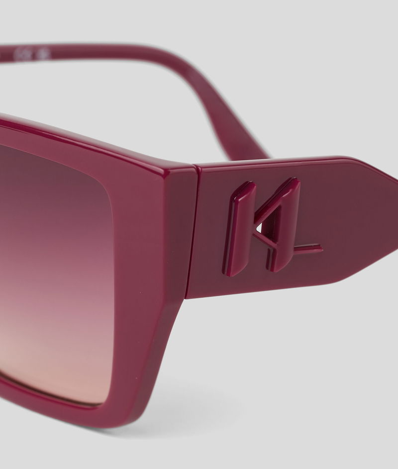 KARL LAGERFELD Karl x Amber Valletta - Blok Sunglasses  display picture 3