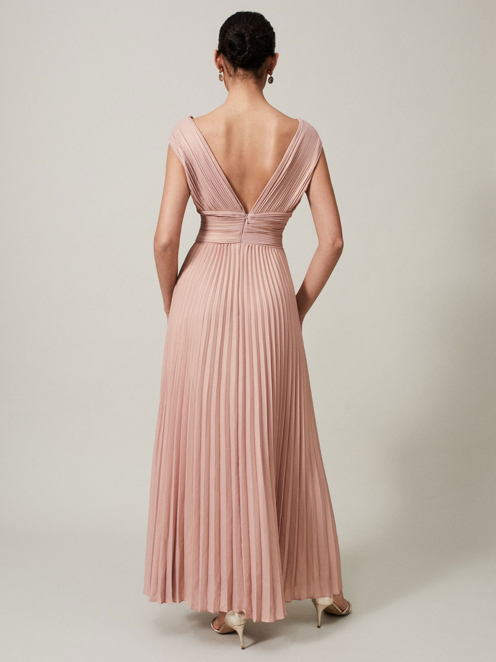 PHASE EIGHT Nelly Pleated Maxi Dress | endource