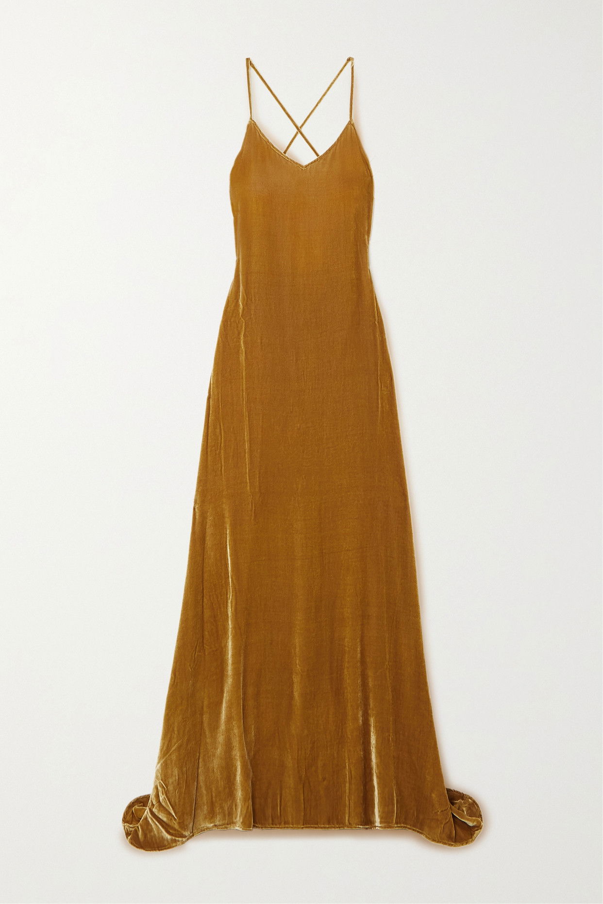 slim fit dress slacks Oro Silk Velvet Mini Slip Dress – DATURA main image 0