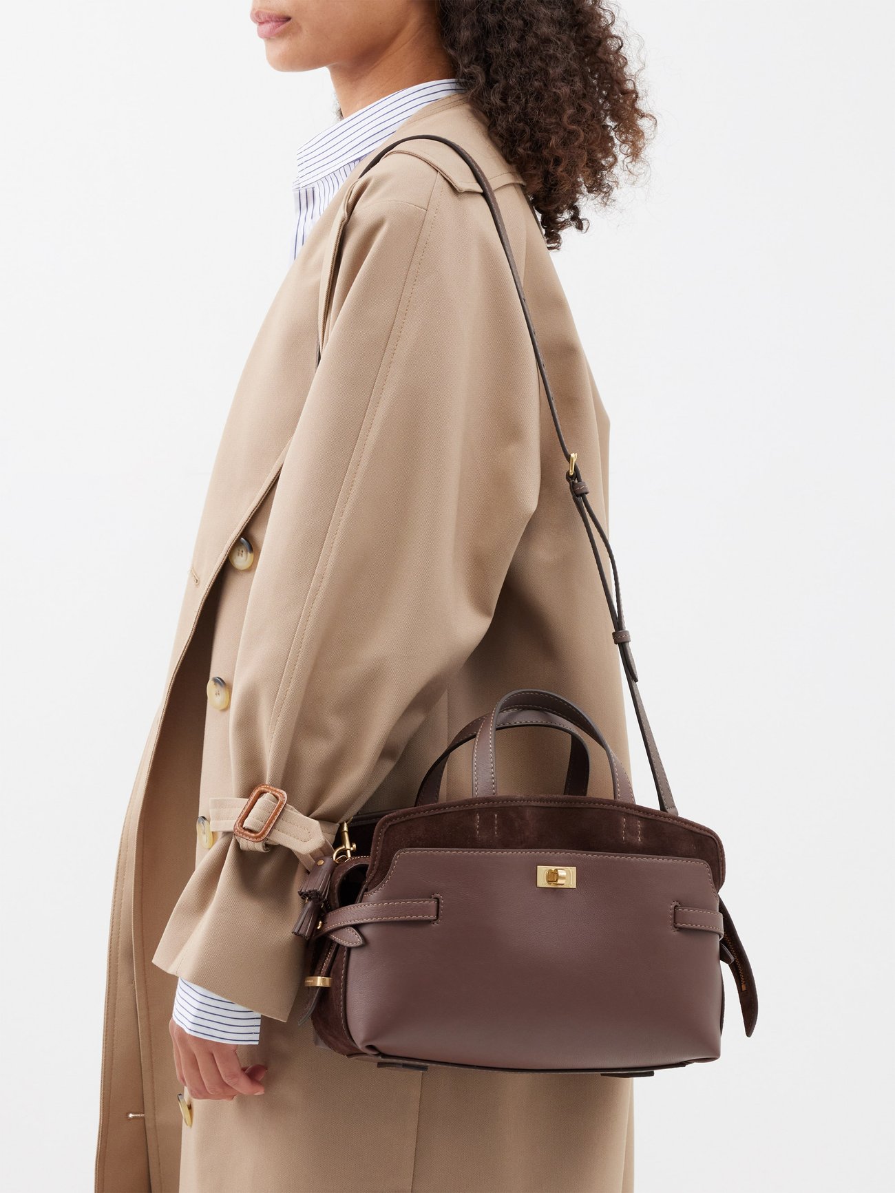 ANYA HINDMARCH Wilson Leather Crossbody Bag | endource