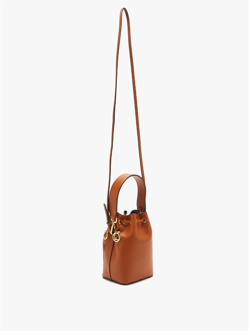 Mon Tresor - Brown leather mini bag