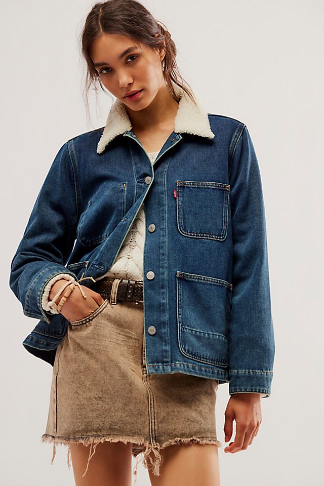 levi's slouch denim trucker jacket