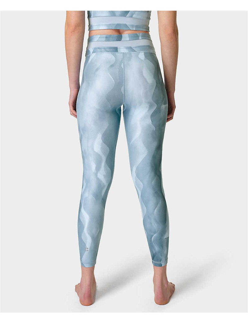 All Day Graphic-Print Wrap-Waist 7/8 Stretch-Woven Leggings