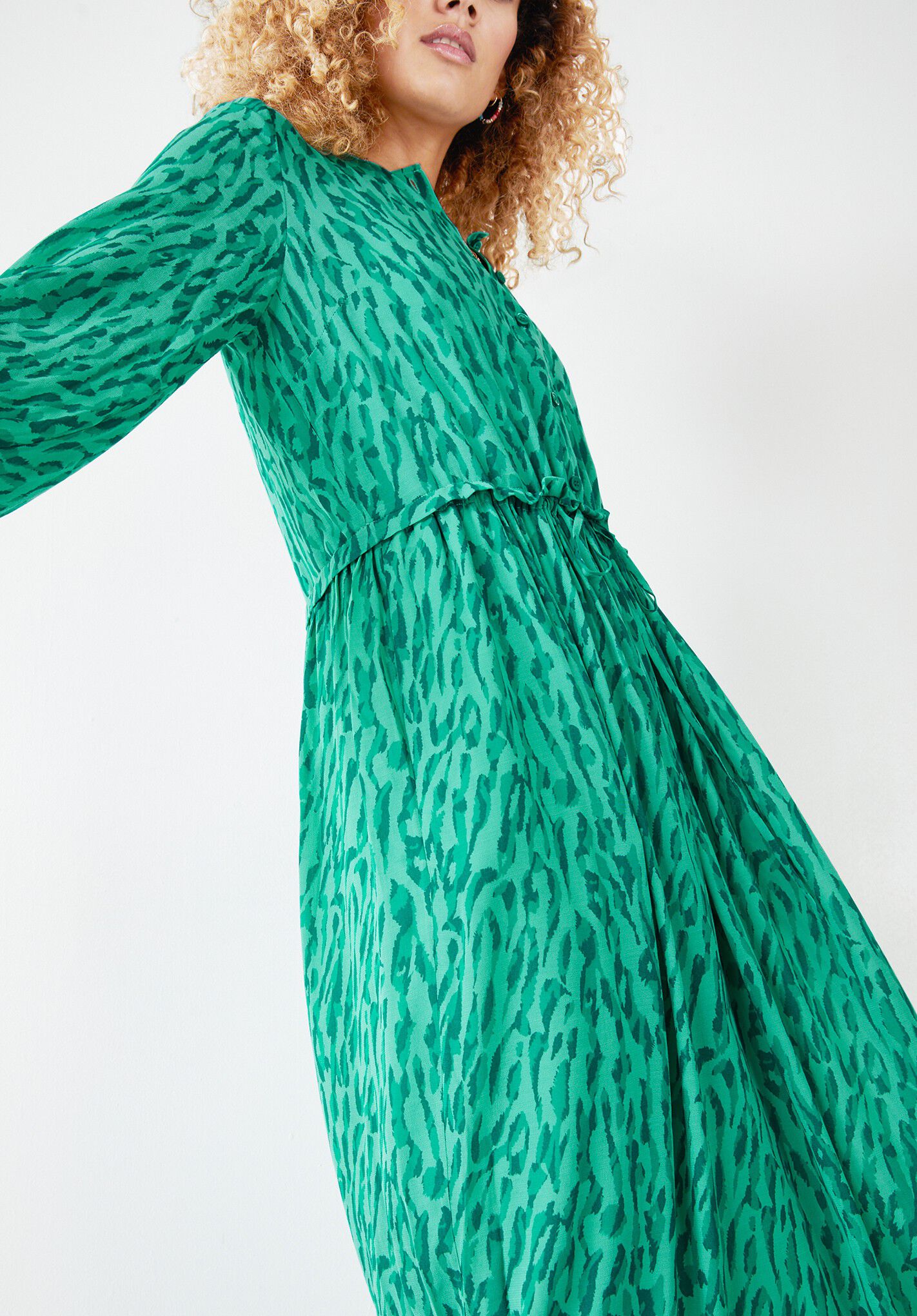 hush green dress 66% off Flora Maxi 24S