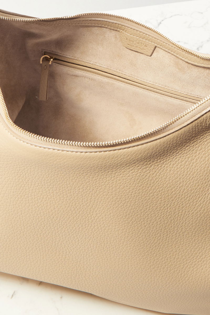 Everyday leather handbag The Row Beige in Leather - 33202694