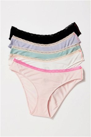 FREE PEOPLE Intimately - Care FP String Thong Undies in Doodle