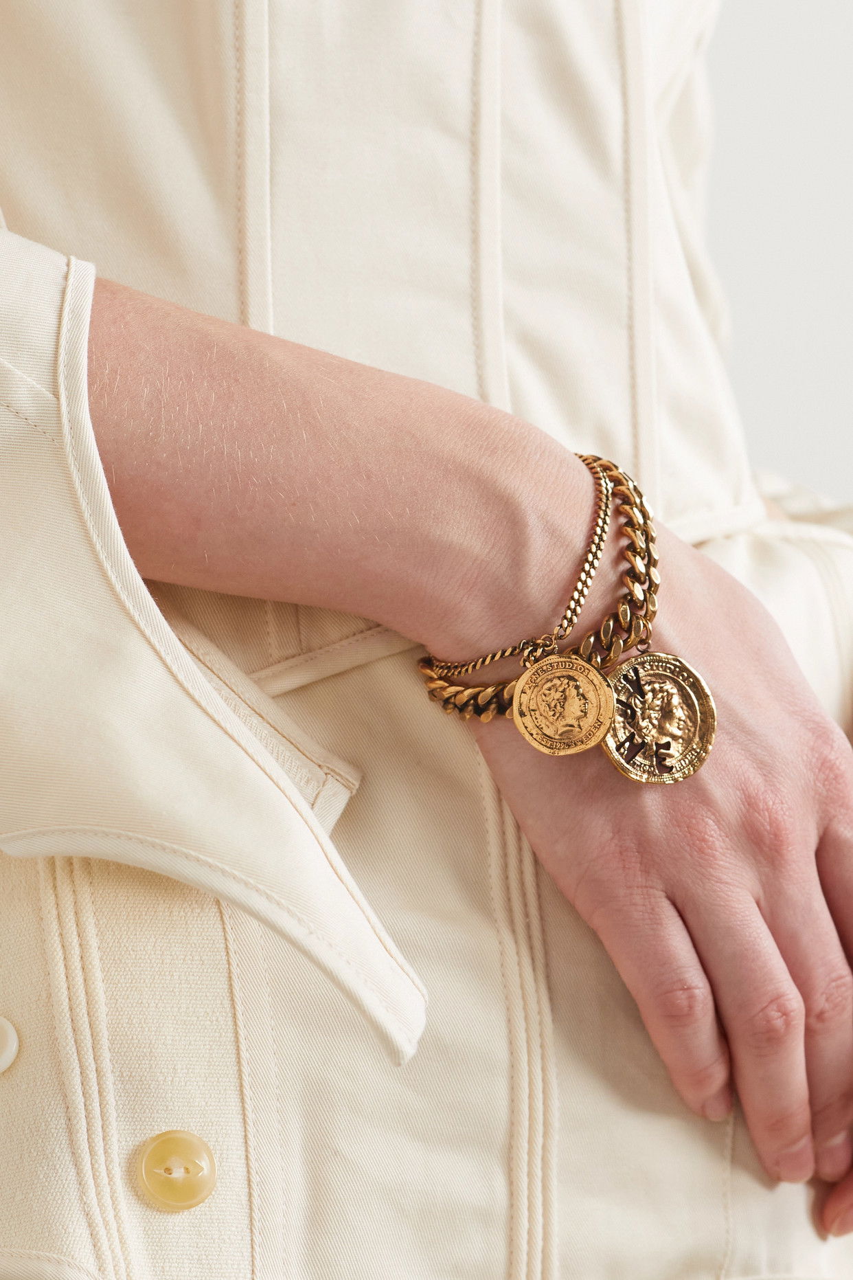 acne-studios-layered-gold-tone 