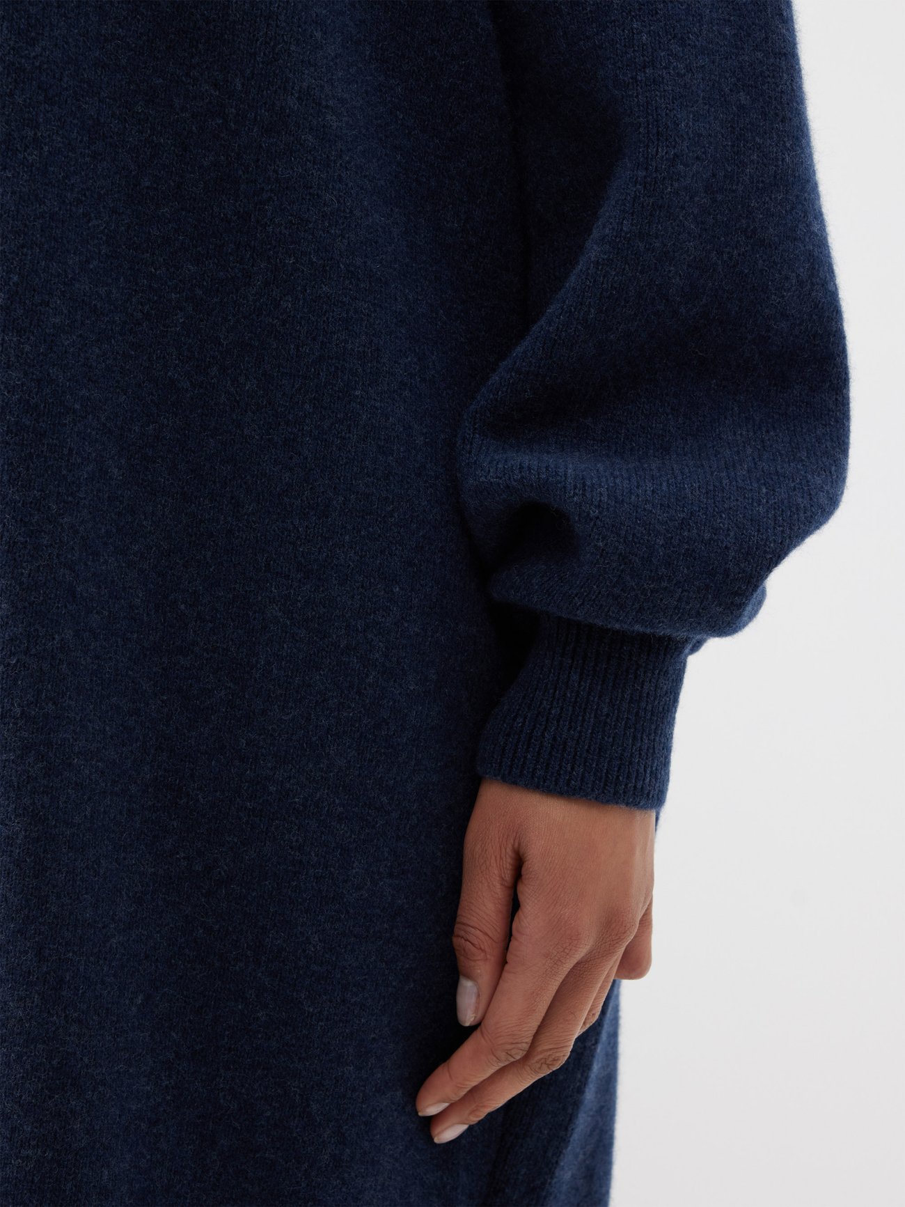 RAEY Knitted Wool Cocoon Dress | endource